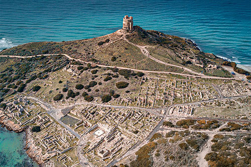 Tharros rovine fenicie
