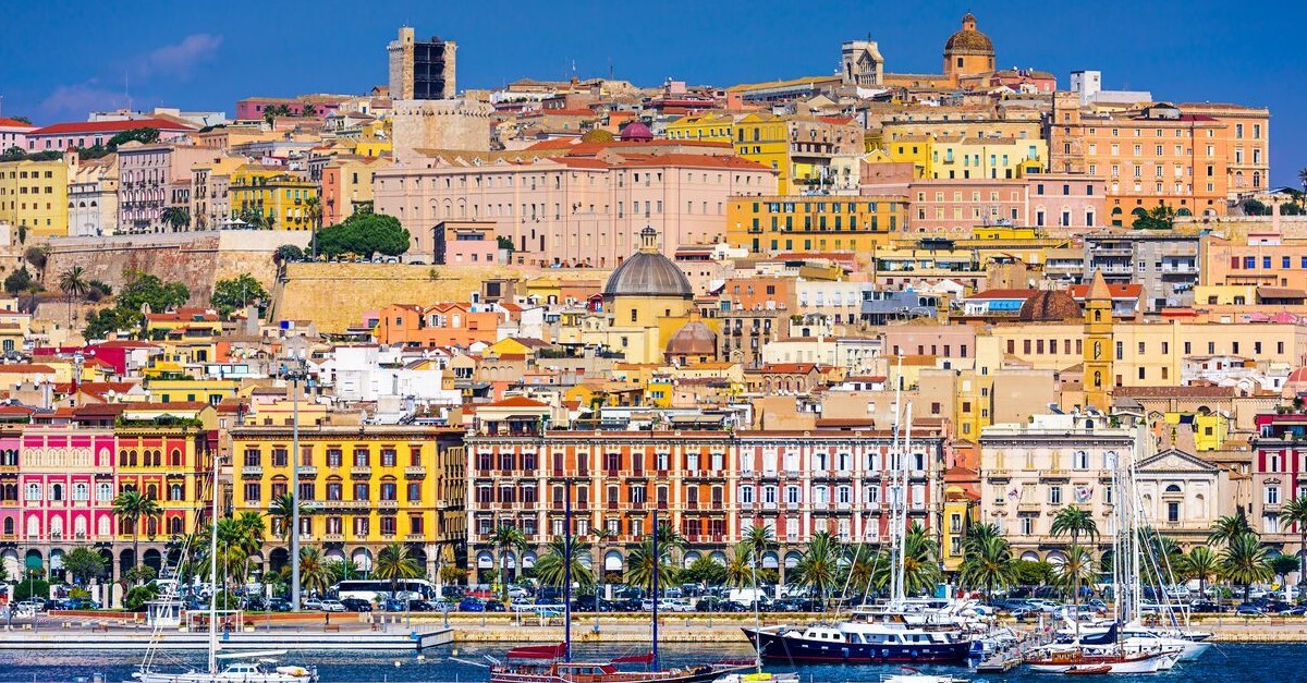 Cagliari panorama età moderna